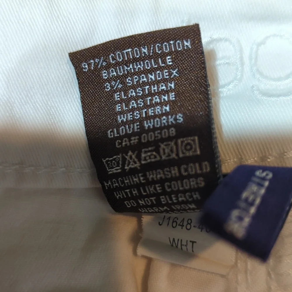 Jag Jeans cropped wide leg white low rise size 6 - Picture 11 of 11